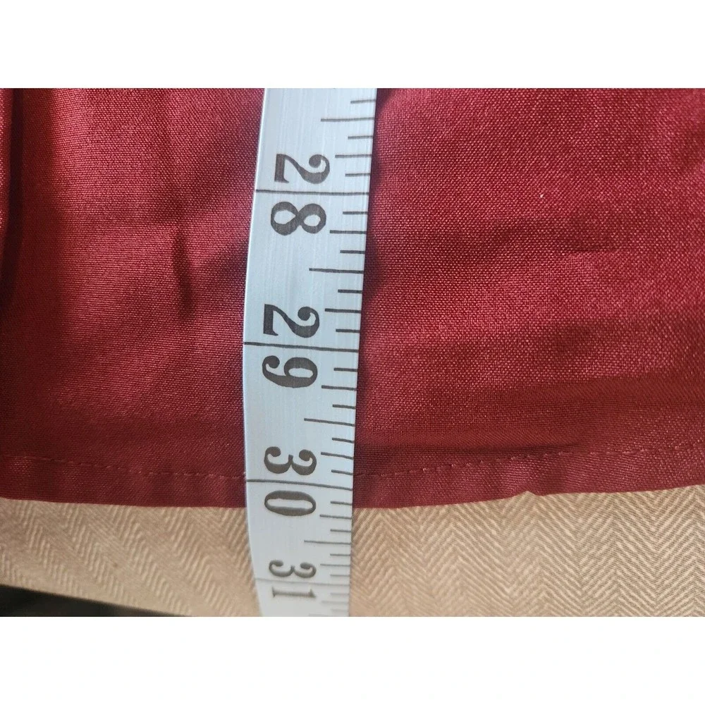 Airwalk Men Button Down Shirt XL Burgundy‎ Long Sleeve Patches Military